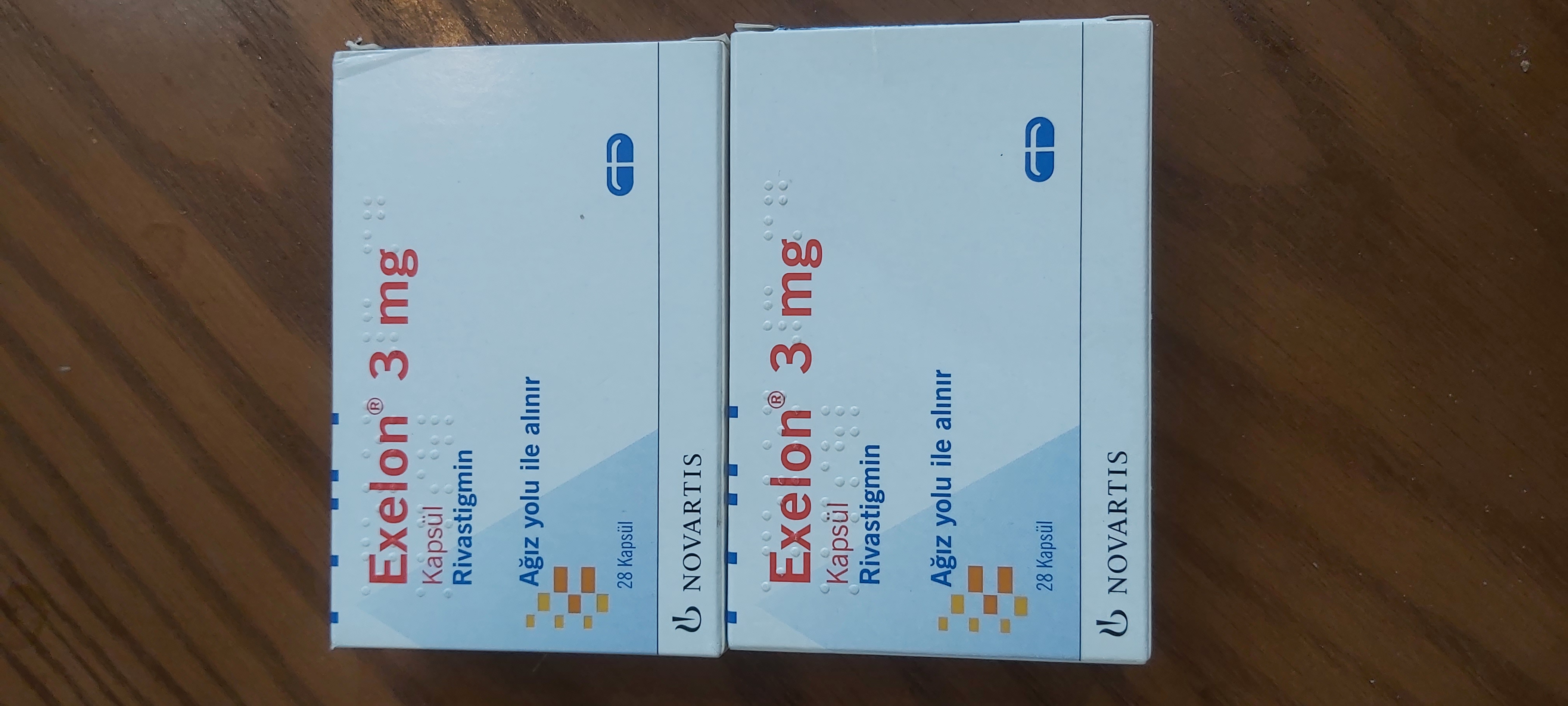 کپسول اگزلون دوز  ۳ میلی گرم نوارتیس تولید ترکیه ۲۸ عددی